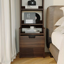 Criado-mudo Alto com Prateleira