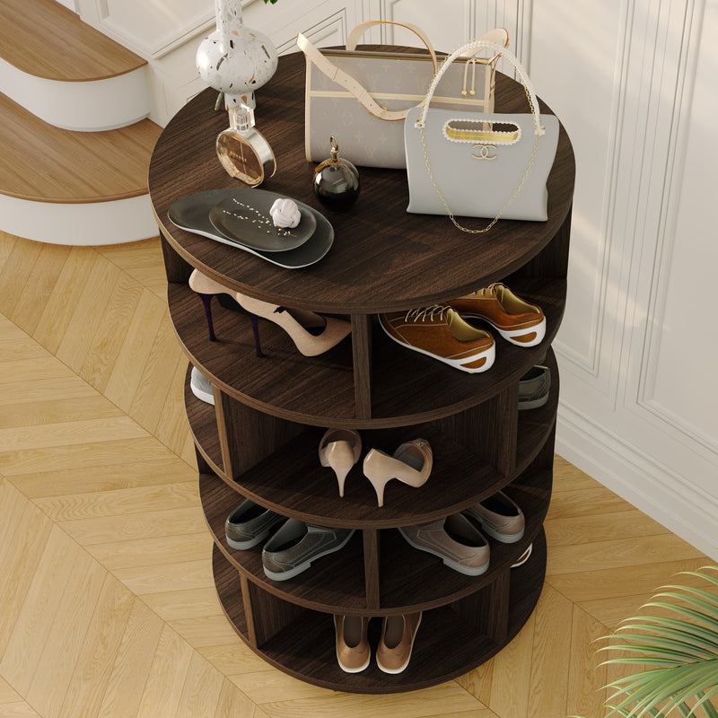 Torre Giratória de Sapatos Retrô