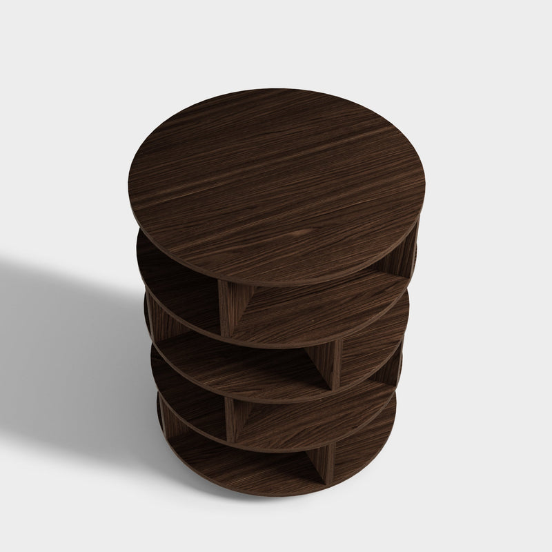 Torre Giratória de Sapatos Retrô