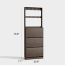 Sapateira Estreita Basculante