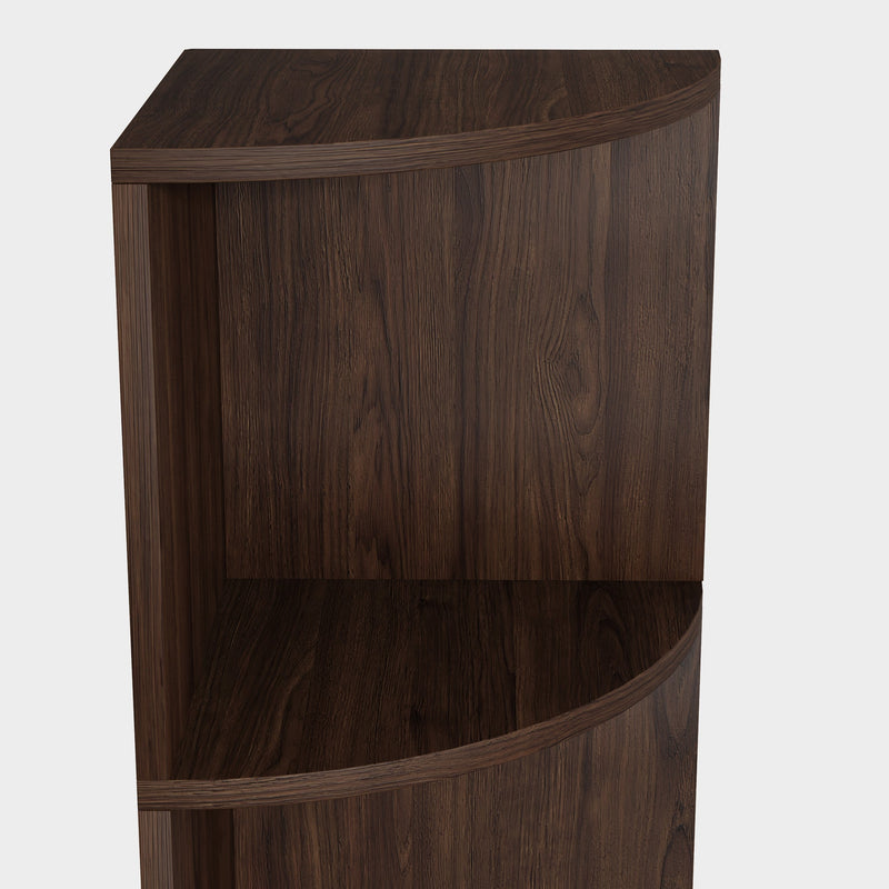 Mesa de Cabeceira Alta com Gavetas