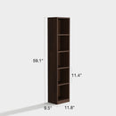 Estante de Canto Estreita Retrô